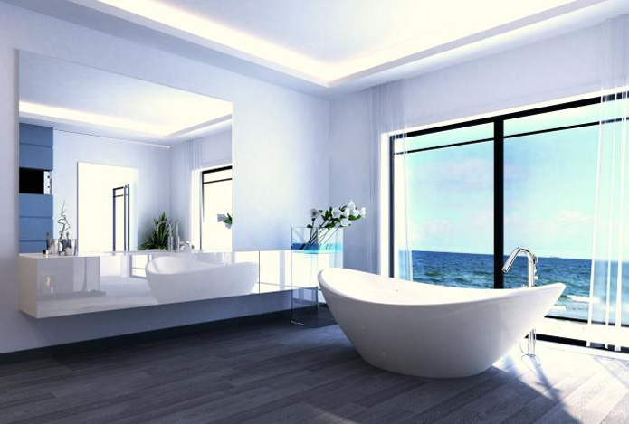 Aménager une salle de bains avec baignoire