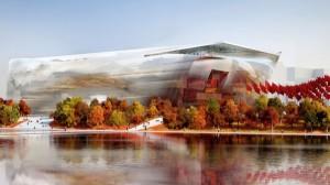 Jean Nouvel concepteur du Museum national d'art de Chine