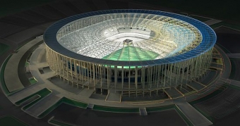 La construction des stades de la coupe du monde au Brésil est bien entamée