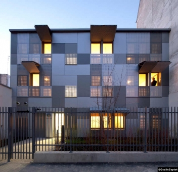 Une prouesse architecturale dans le XVIIIe/impasse Dupuy à Paris, signée par l’agence RMDM