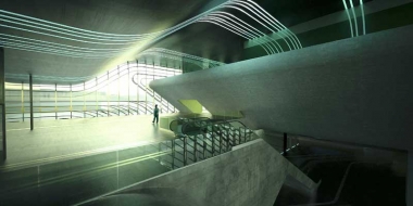 Une inauguration en grande pompe en présence de l'architecte Zaha Hadid