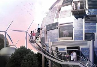 Un silo à pétrole pour maison