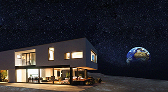 La construction de la première maison sur la Lune est terminée