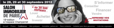 Salon immobilier de Paris dès aujourd'hui