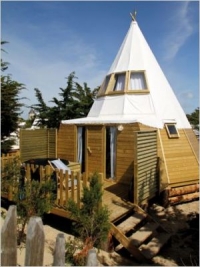 Insolite : un tipi de luxe à Noirmoutier